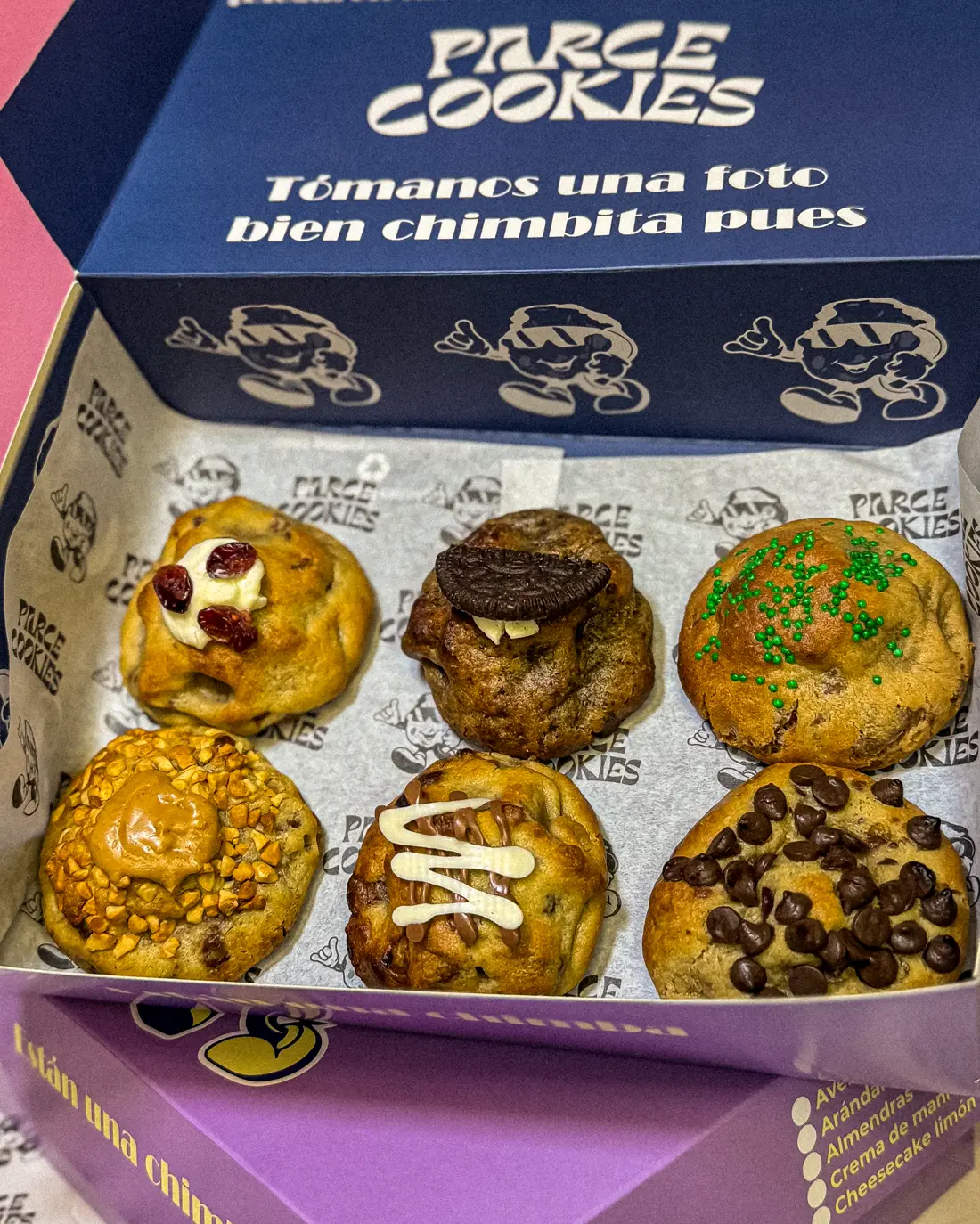Caja Galletas x6